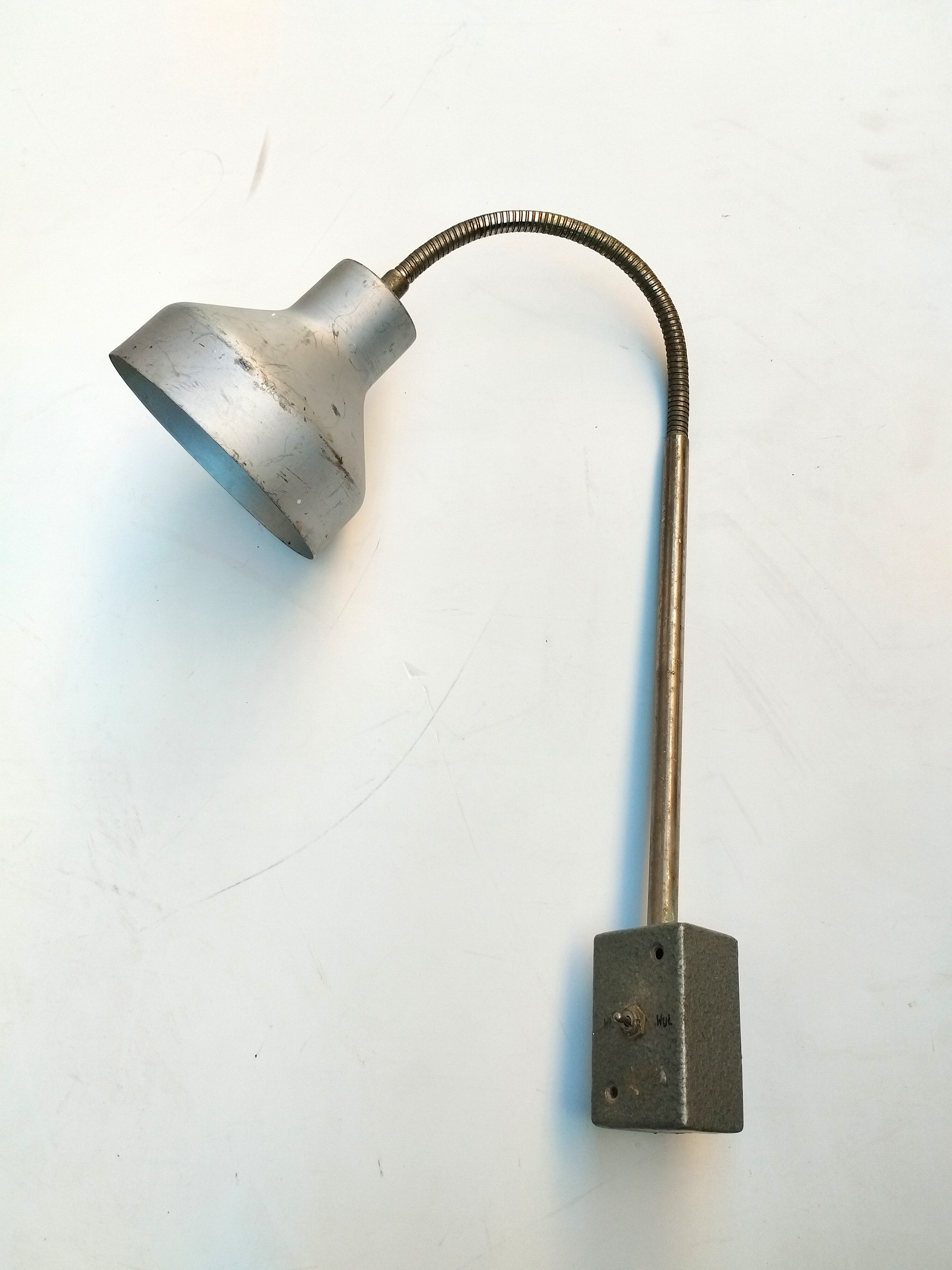 lampara aplique flexo industrial met 50-75x33-40 o15.5 4u